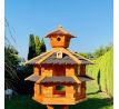 Darlux Ptačí budka dřevěná vila velikost XXL, možno dokoupit trojnohý stojan
